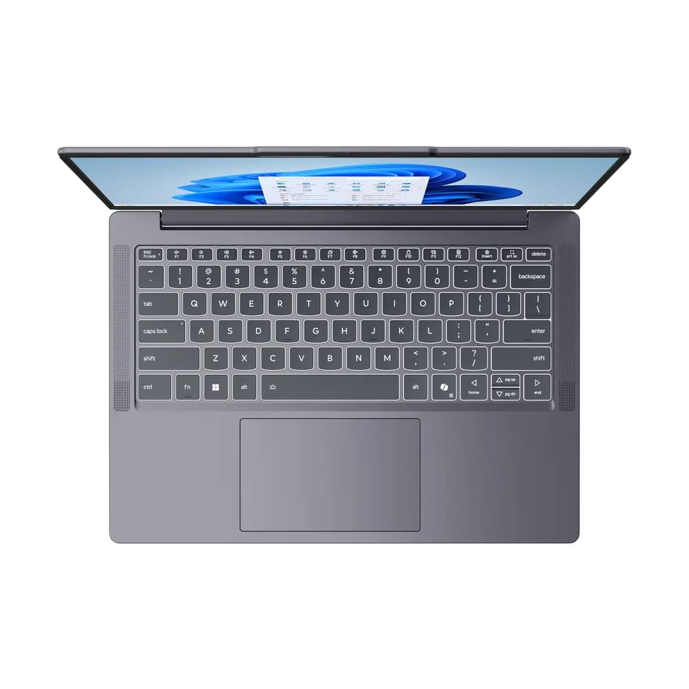 14 IdeaPad Slim 3 14IRH10, WUXGA OLED, Procesor Intel® Core™ i7-13620H (24M Cache, up to 4.90 GHz), 16GB DDR5, 1TB SSD, Intel UHD, No OS, Luna Grey "83K000DJRM" — miniatură