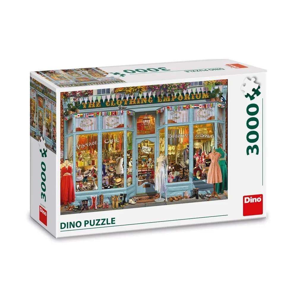 Puzzle 3000 piese, Boutique - DINO TOYS — miniatură