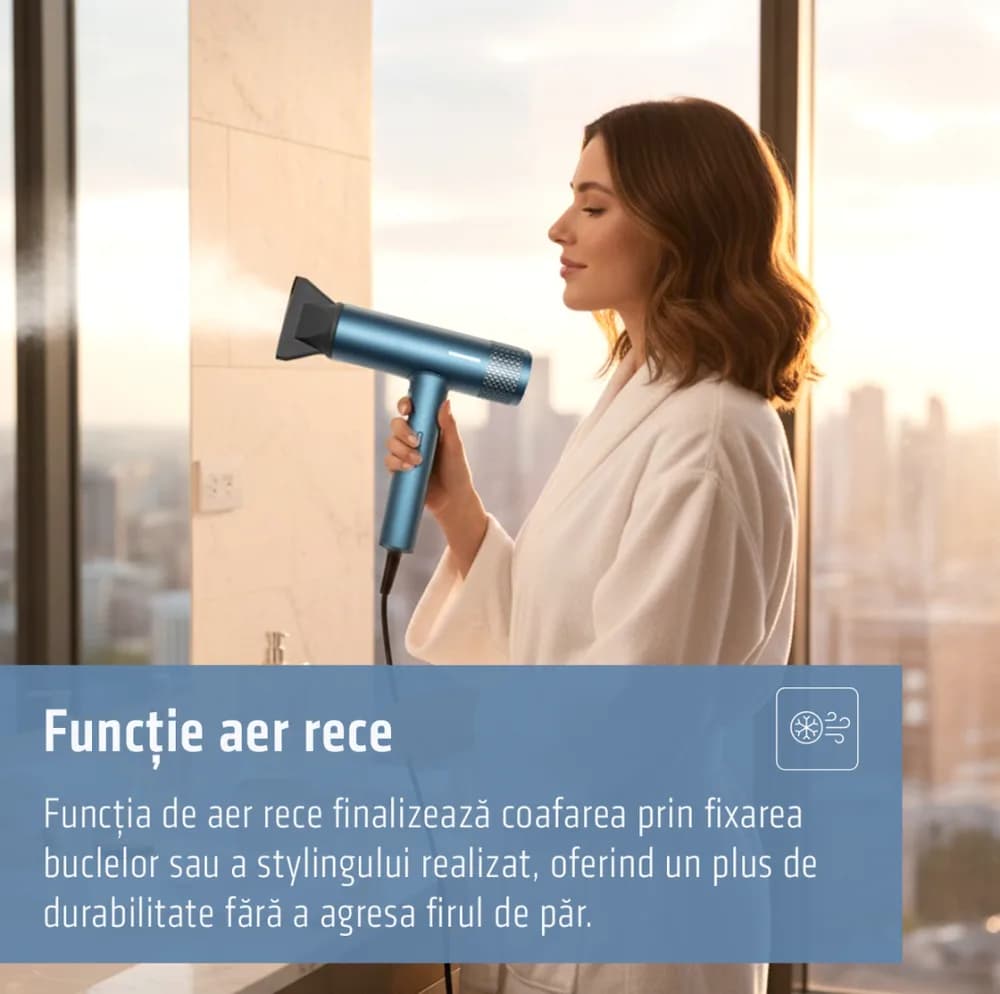 USCATOR DE PAR PROFESIONAL HEINNER HHD-Y18BLDC-BL — miniatură