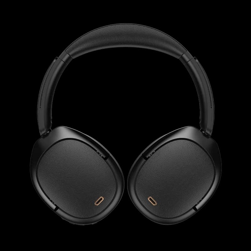 CASTI Edifier, wireless, standard, utilizare multimedia, smartphone, microfon pe casca,conectare prin Bluetooth 5.3,480mAh,driver 40mm, pliabile,ANC,USB-C, negru, "WH950NB-BK" — miniatură