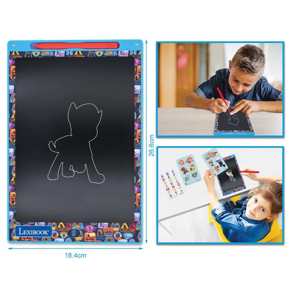 TABLETA DE DESENAT CU E-INK, PAW PATROL — miniatură