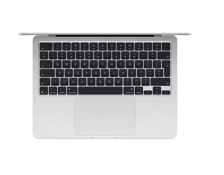 MacBook Air 13.6" Retina/Apple M5 (CPU 10-core, GPU 10- core,NeuralEngine16-core)/24GB/512GB - Silver - US KB (No Adapter) -2026 (CTO from MDH74RO/A) — miniatură