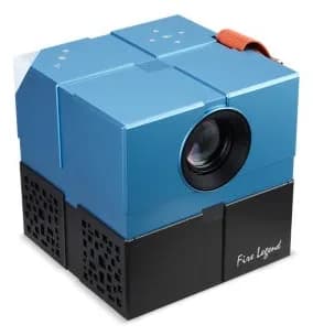 PROJECTOR ACER Aopen QH12a, HD 1280* 720, 5500 lumeni, 1.000:1 contrast ratio, 16:9, 4:3, 1x HDMI, 1x USB, audio out, 0.950 kg, culoare albastru/negru — miniatură