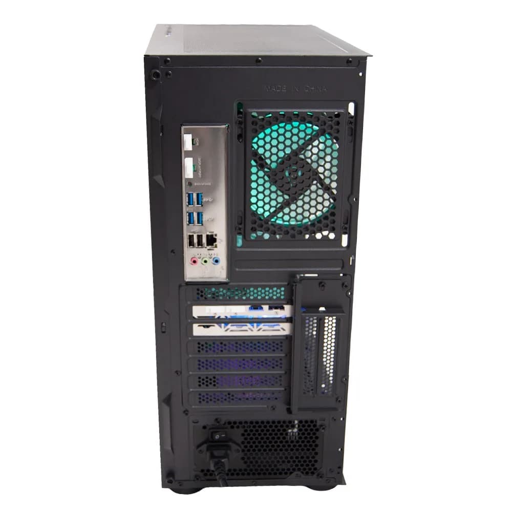 Sistem Desktop PC Gaming Spacer Unbreakable R5, AMD Ryzen 5 7400, 16GB DDR5, 1TB SSD, RX7600 8GB, No Os, Negru," SPACER-Unbreakable-R5.7400-16D5S1T" — miniatură