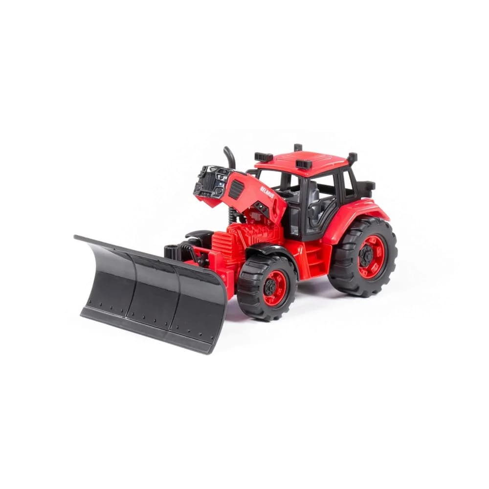 Tractor cu plug deszapezire, 31x15x14,5 cm, Polesie — miniatură