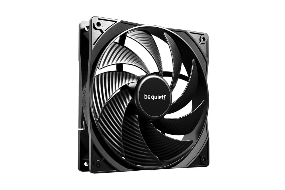 Ventilator be quiet! "PURE WINGS 3"140mm 1800 rpm, Rifle bearing, 4-pin PWM, "BL109" — miniatură