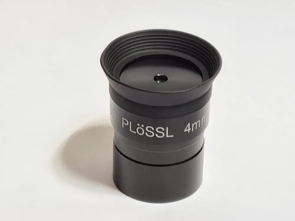 Ocular e-Plössl 4mm (câmp aparent de 40 de grade)