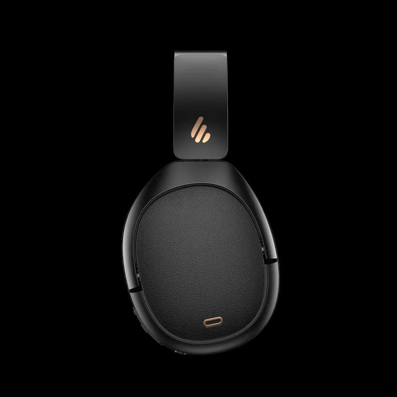 CASTI Edifier, wireless, standard, utilizare multimedia, smartphone, microfon pe casca,conectare prin Bluetooth 5.3,480mAh,driver 40mm, pliabile,ANC,USB-C, negru, "WH950NB-BK" — miniatură