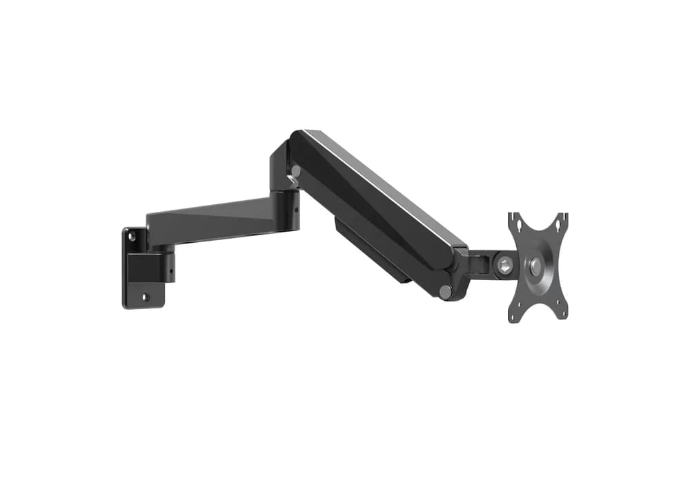 Suport Monitor Gas Lift de perete Blackmount MNT18-1, diagonale 10"-42", max. 9 kg, negru
