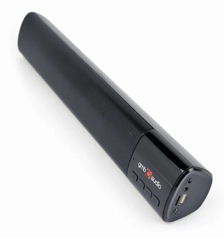 BOXE GEMBIRD portabile bluetooth, tip soundbar, RMS: 10W (2 x 5W), baterie 1200mAh, black, "SPK-BT-BAR400-01" — miniatură