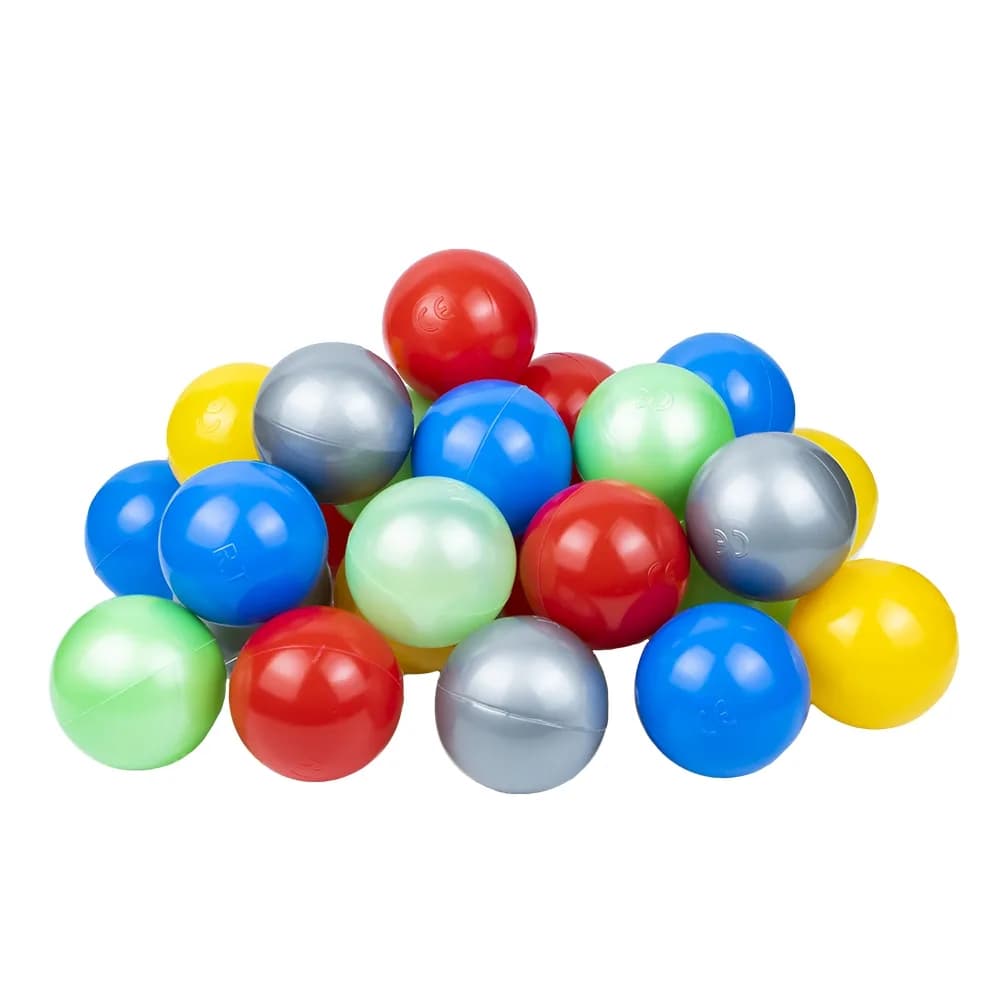 Mingiute plastic, 7 cm, 100 buc/punga - ROBENTOYS — miniatură