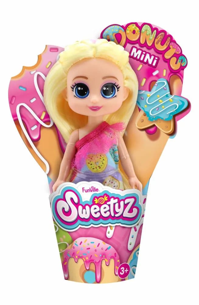 MINI PAPUSA IN CON, SWEETYZ, DIVERSE MODELE, 12 CM — miniatură