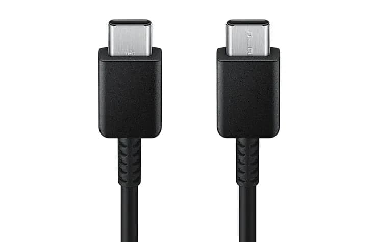 Samsung Cable USB-C to USB-C, 3A, 1.8m; Black "EP-DX310JBEGEU" — miniatură