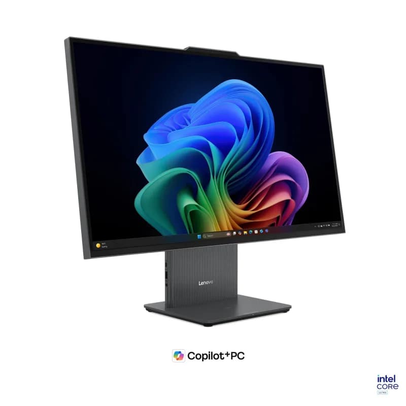 All-in-One Consumer Lenovo IdeaCentre AIO 27IPH11 cu procesor Intel Intel Core Ultra 7 355 pana la 4.7 GHz, 27 inch, QHD, 32 GB, Intel Intel Integrated Graphics, FreeDos, Luna Grey