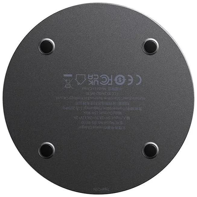 Incarcator Wireless Baseus Simple Qi, 15W, 1 port, Negru — miniatură