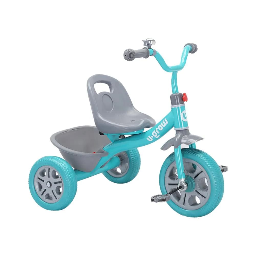 Tricicleta cu pedale verde/turcoaz, U-Grow — miniatură