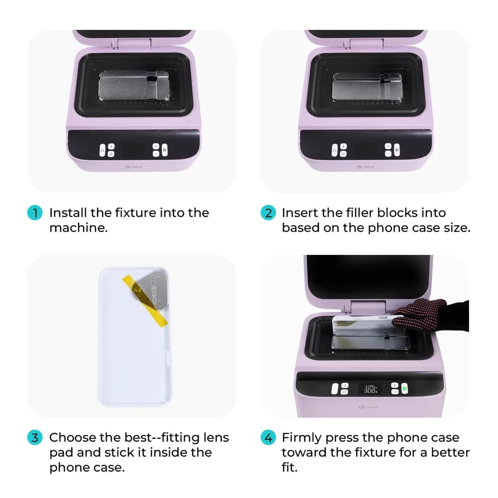 Accesoriu gravator laser LOKLiK Android Phone Case Fixture Set — miniatură