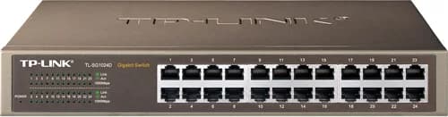 SWITCH TP-LINK 24 porturi Gigabit, carcasa metalica, rackabil "TL-SG1024D"