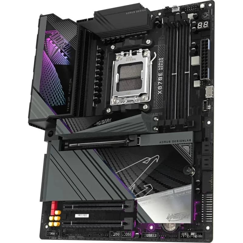 Placa de baza Gigabyte X870E AORUS MASTER, Socket AM5, DDR5, ATX — miniatură