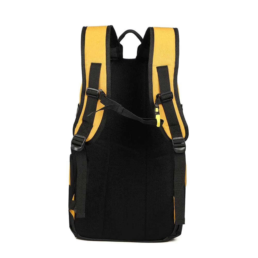 RUCSAC IGGY, 1 compartiment principal, 1 buzunar frontal, 4 buzunare laterale, nylon, 50x31x24.5cm, galben, "Adventure", 45506979 "IGBP-ADVENTURE" — miniatură