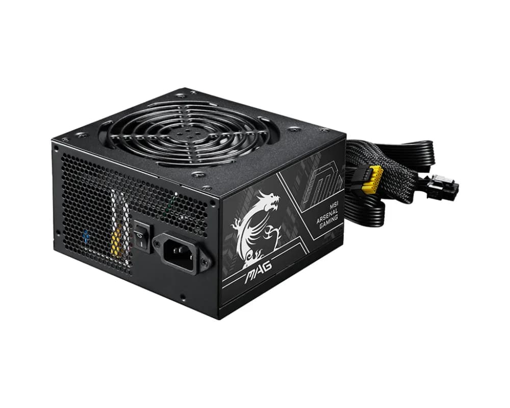 MSI MAG A650BN PCIE5 II 650W BRONZE PSU "MAG A650BN PCIE5 II" — miniatură