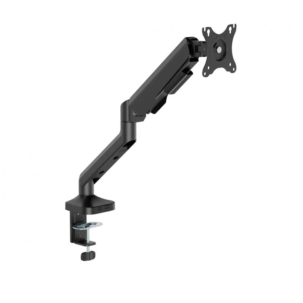 Brat monitor Serioux, tehnologie arc cu gaz, compatibilitate dimensiune ecran 17"-40" greutate suportata (per ecran) 2~12kg, VESA 75x75,100x100, Tilt +90° ~-90°, Swivel +90°~-90° — miniatură