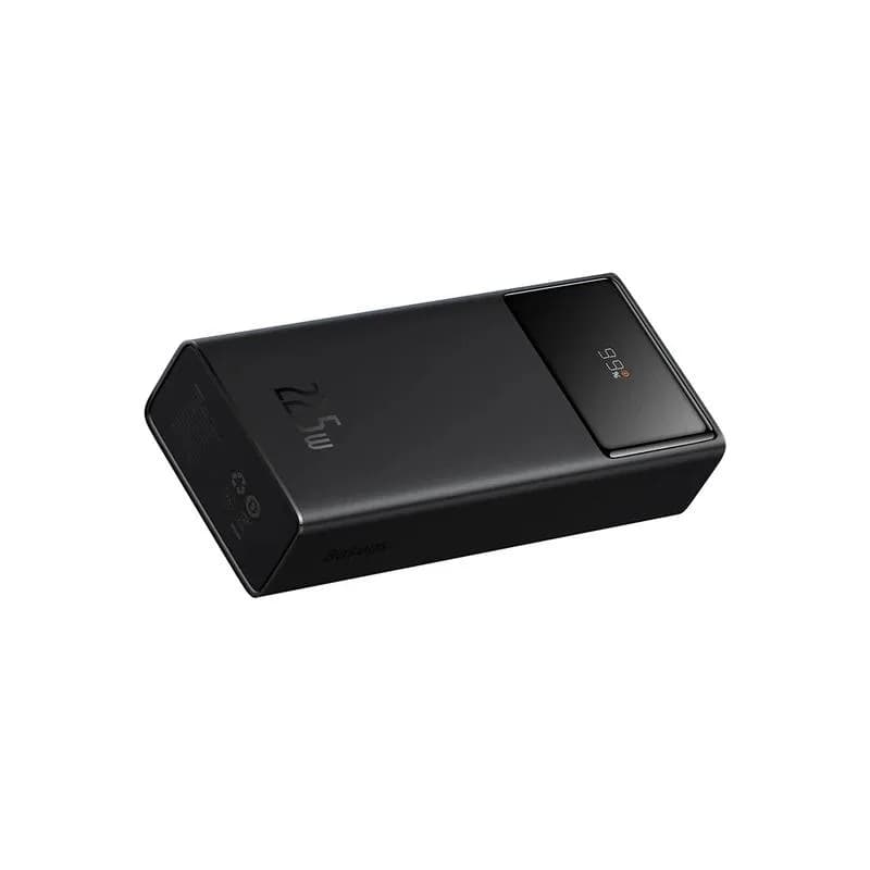 POWER BANK Baseus Star-Lord Digital Display, 30000mAh, 22.5W, 2 x USB; 1 x USB Type-C, digital display pt. status baterie, total 3A, negru "PPXJ080101" - 6932172620714 — miniatură