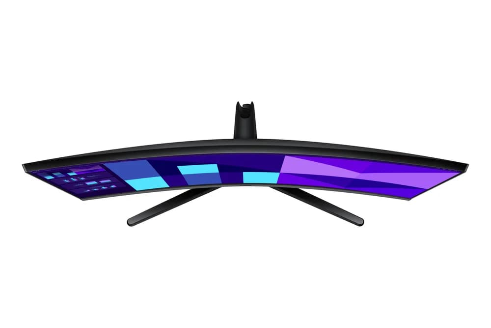 Monitor VA LED Samsung 27" LS27D390GAUXEN, Full HD (1920 x 1080), VGA, HDMI, Ecran curbat, 100 Hz, 4 ms (Negru) "LS27D390GAUXEN" — miniatură