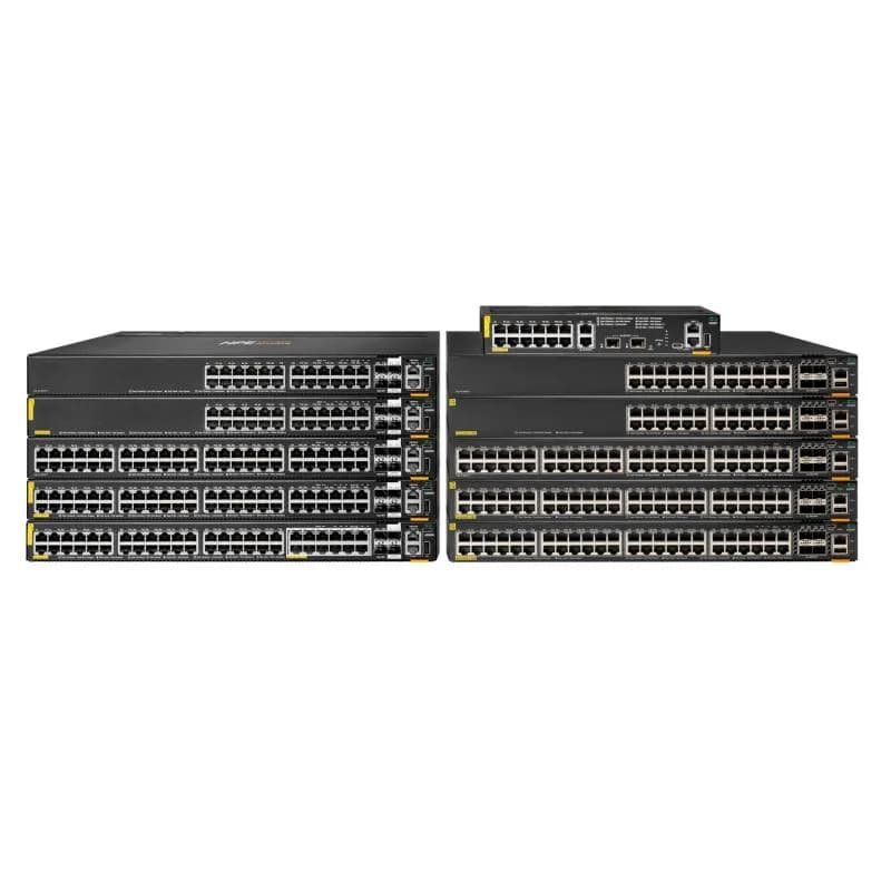 HPE Aruba Networking CX 6200F 24G Class4 PoE 4SFP+ 370W Switch — miniatură