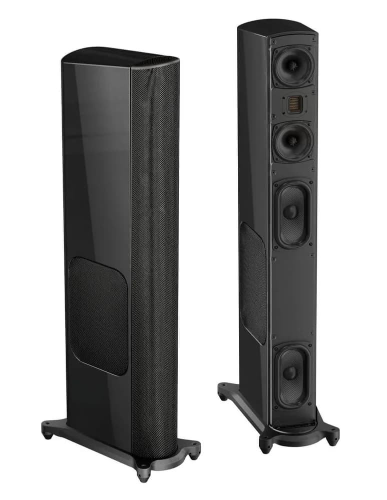 Boxe de podea Goldenear T66, 29Hz–25kHz, 91dB, Black (pereche)