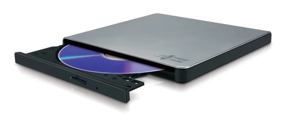 DVD-RW extern, LG, interfata USB 2.0, argintiu, "GP57ES40" — miniatură