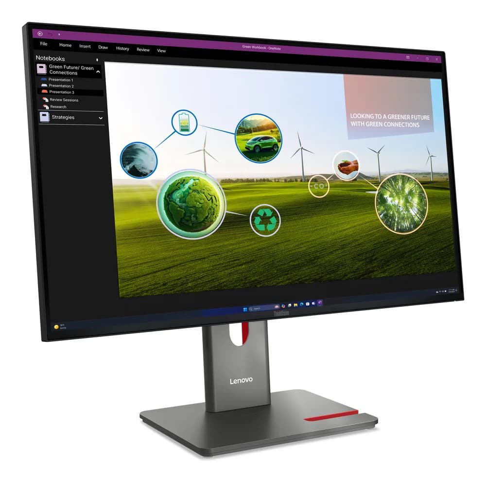 MONITOR LCD 27" P27Q-40/64A7GAT6EU LENOVO "64A7GAT6EU" — miniatură