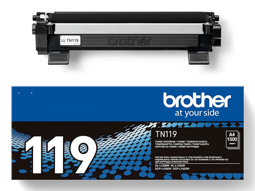 Toner Original Brother Black, TN119, pentru HL-L1230|L1630W1.5K, incl.TV 0.8 RON, "TN119" — miniatură