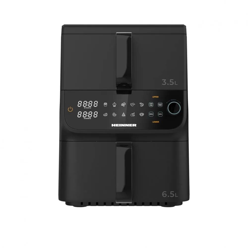 FRITEUZA DUBLA ETAJATA HEINNER InnovaCook HAF-C10DBS25BK — miniatură