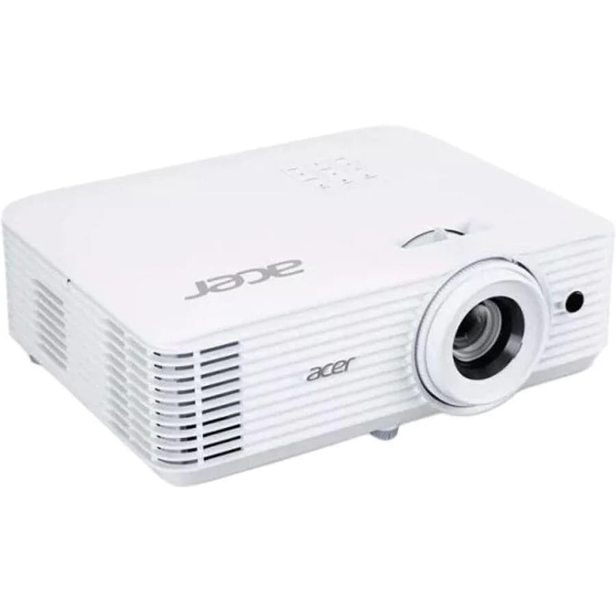 Videoproiector Acer H6542, FHD 1920*1080, up to WUXGA 1920*1200, 4.000 lumeni, 16:9/ 4:3, 13.000:1, diagonal maxima 300", distanta maxima de proiectie 10 m, boxa 3W, lampa 5.000/ 20.000 ore, 29- 33 dB, 2.4 kg, 2 *HDMI, PC audio out, DC Out (5V/1.5A, USB Type A), RS232, cablu HDMI inclus, telecomanda — miniatură