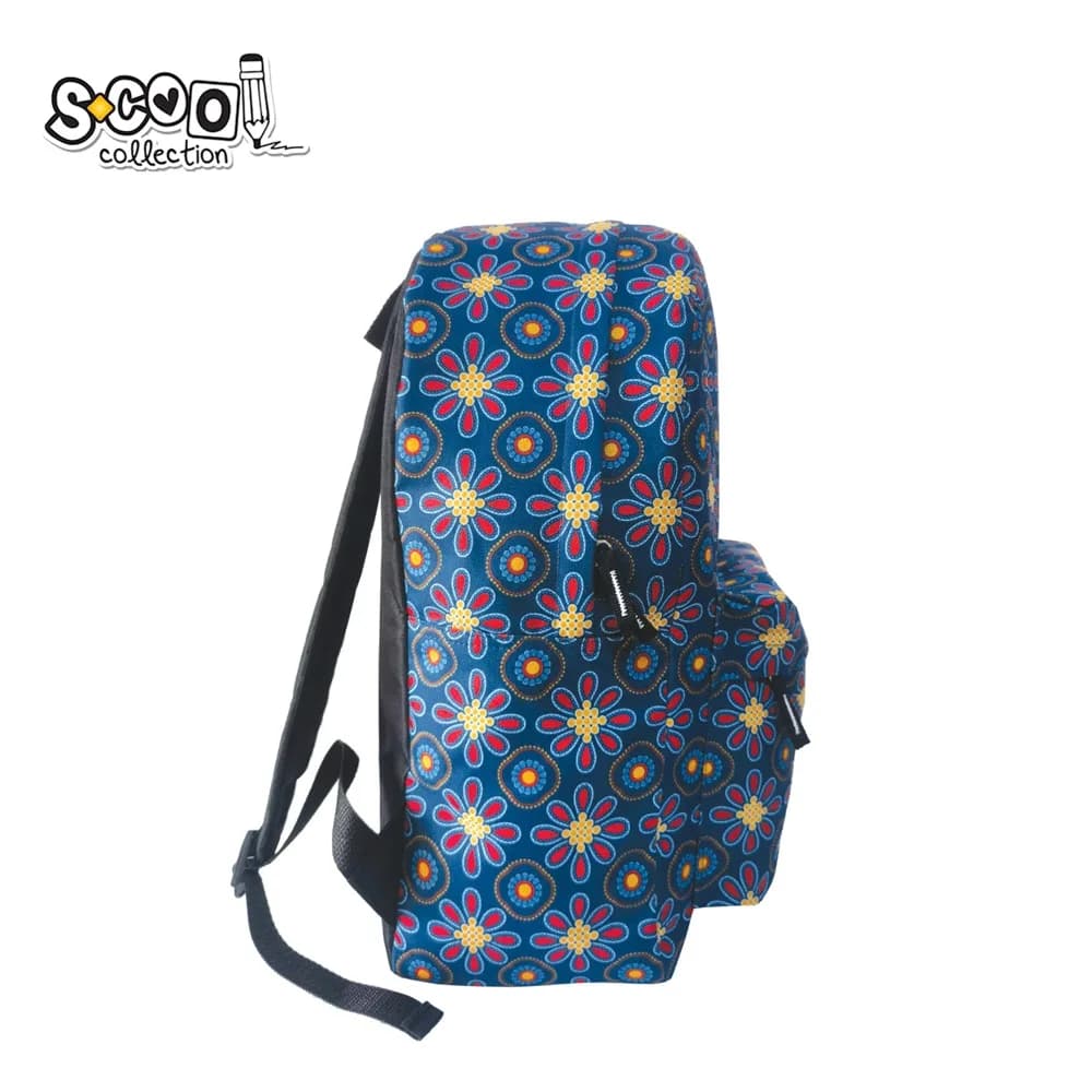 Ghiozdan CLASSIC, 43x30x16 cm, PATTERNS - S-COOL — miniatură