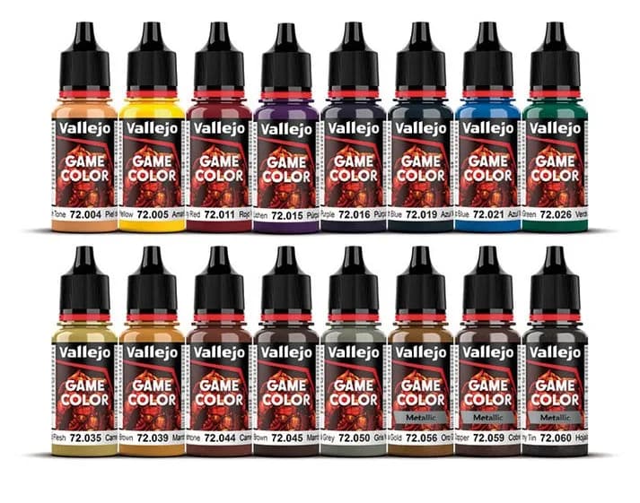 Accesoriu imprimantă 3D Acrylicos Vallejo Vallejo Game Color Set (72.299) — miniatură
