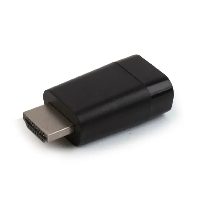 ADAPTOR video GEMBIRD, HDMI (T) la VGA (M), rezolutie maxima 1920 x 1080 la 60Hz, blister packages, black, "AB-HDMI-VGA-001"