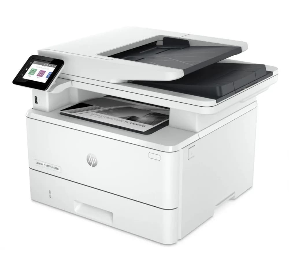 Multifunctional laser mono HP Laserjet 4102DW, dimensiune A4 (Printare,Copiere, Scanare), Duplex, viteza 40ppm, rezolutie max 1200 x 1200dpi,procesor 1200Mhz, memorie 512MB RAM, alimentare hartie 350 coli, + 50coli DADF, limbaj de printare HP PCL 6, HP PCL 5e, HP postscriptlevel 3emulation, PDF — miniatură