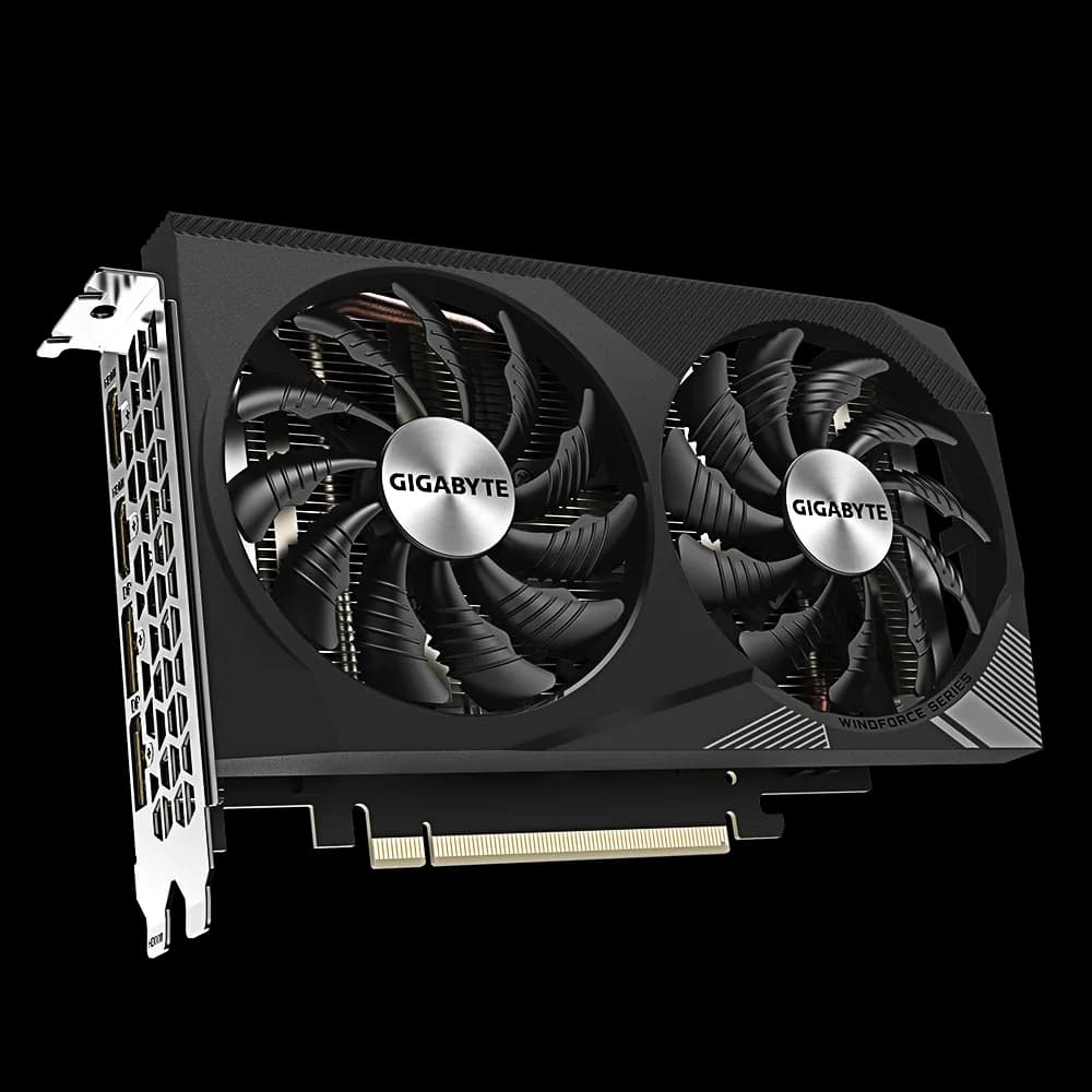 GIGABYTE GeForce RTX 3050 WINDFORCE OC V2 8G "N3050WF2OCV2-8GD" — miniatură