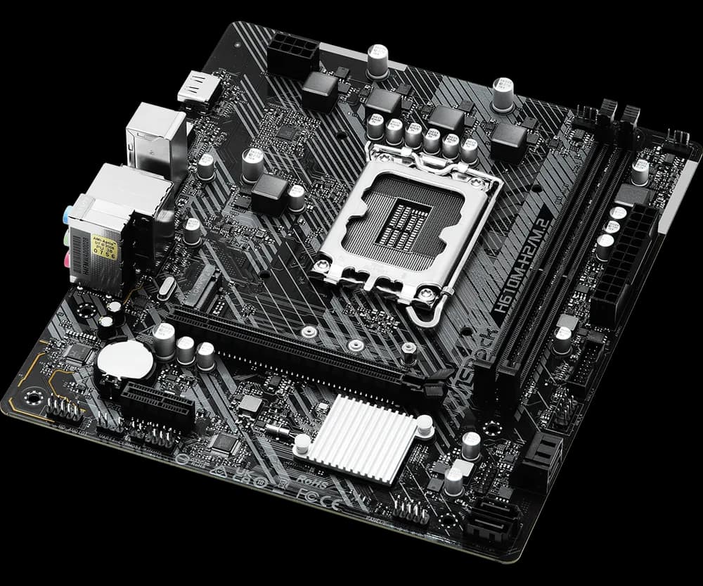 Placa de baza ASRock H610M-H2/M.2, Socket 1700, DDR4, Micro-ATX — miniatură