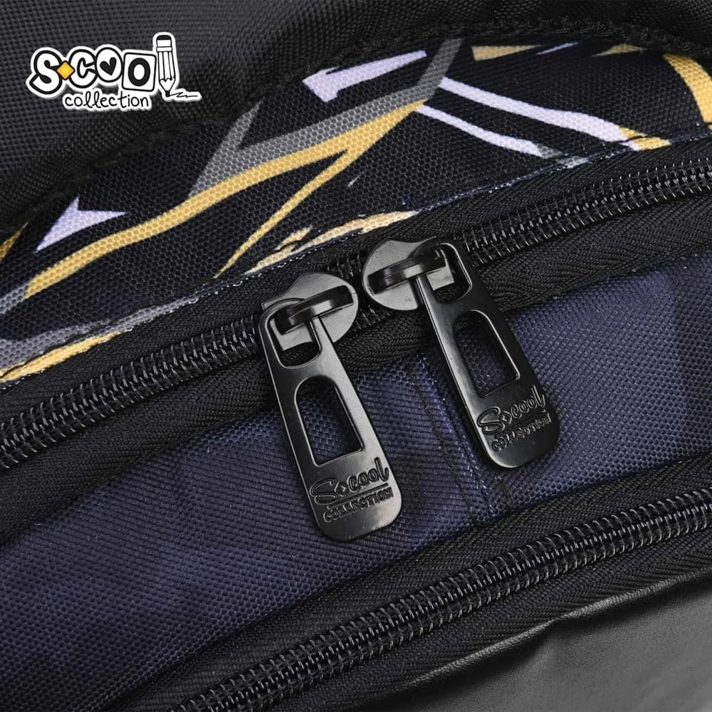 Ghiozdan ergonomic, 40x29x14 cm, GAMER-NEVER QUIT - S-COOL — miniatură