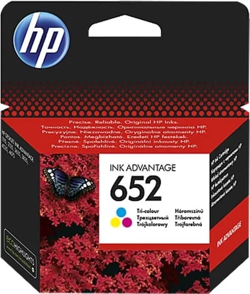 Cartus Cerneala Original HP Color, nr.652, pentru DESKJET 2135 AIO, "F6V24AE"
