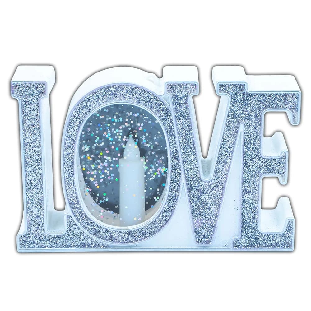 Lumanare ornamentala - Love — miniatură
