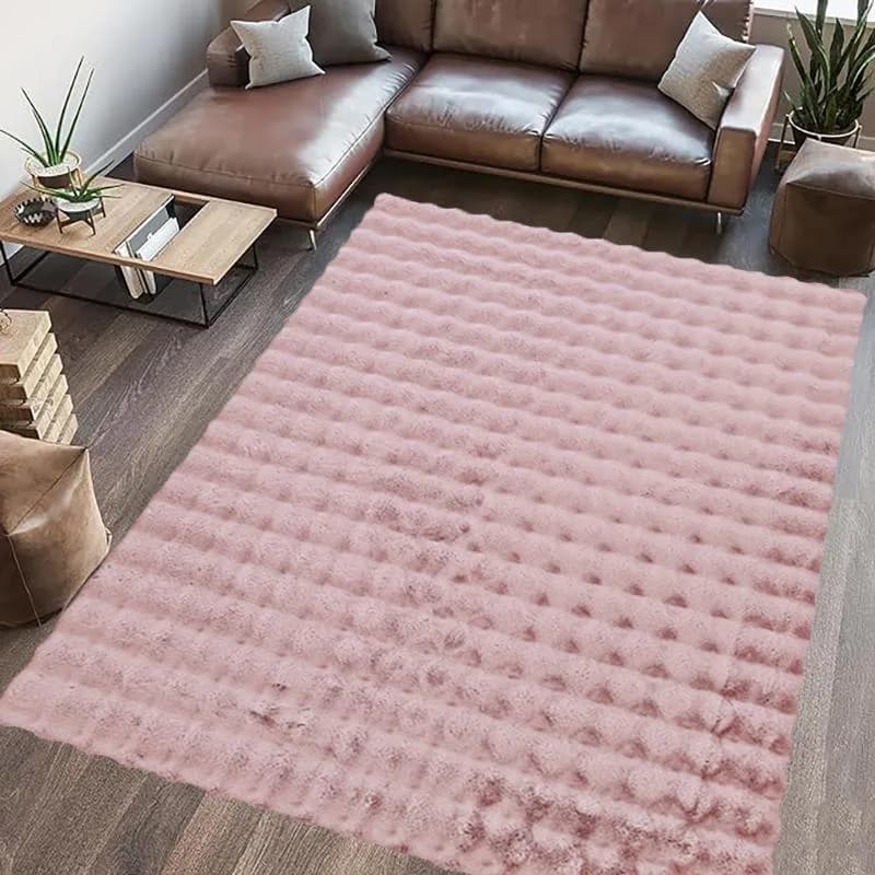 COVOR BLANITA PAOPAO 80X150 CM ROSE — miniatură