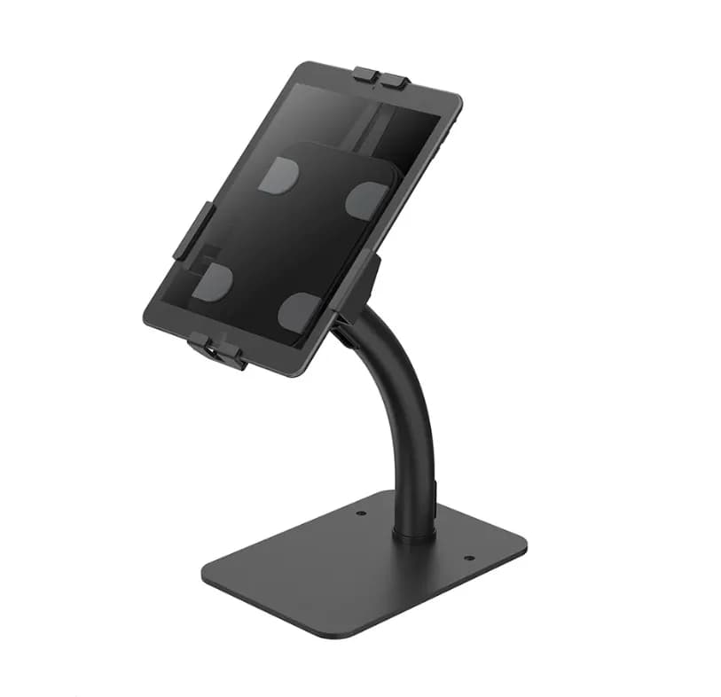 Suport de tableta Neomounts by Newstar DS15-625BL1, diagonala maxima 11", greutate maxima 1kg, tilt +20°, -110°, rotate 360°, reglare manuala, negru