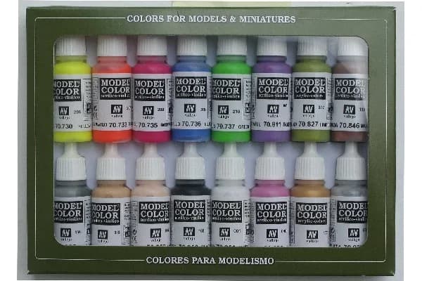 Accesoriu imprimantă 3D Acrylicos Vallejo Vallejo Acrylic Model Color Set Wargames Special Colors (16)