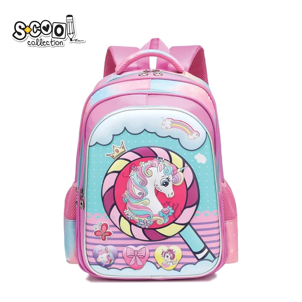 Ghiozdan 3D, 41x31x24 cm, LOLLIPOP - S-COOL
