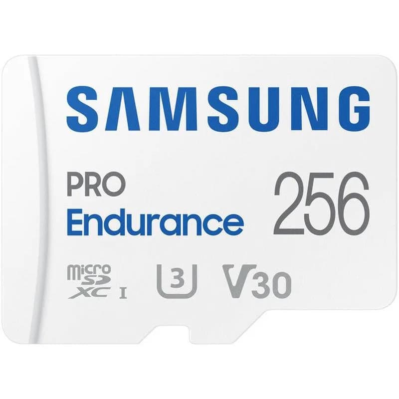 Card de Memorie MicroSDXC Samsung PRO Endurance (2022) UHS-1 Clasa 10 256GB + Adaptor SD