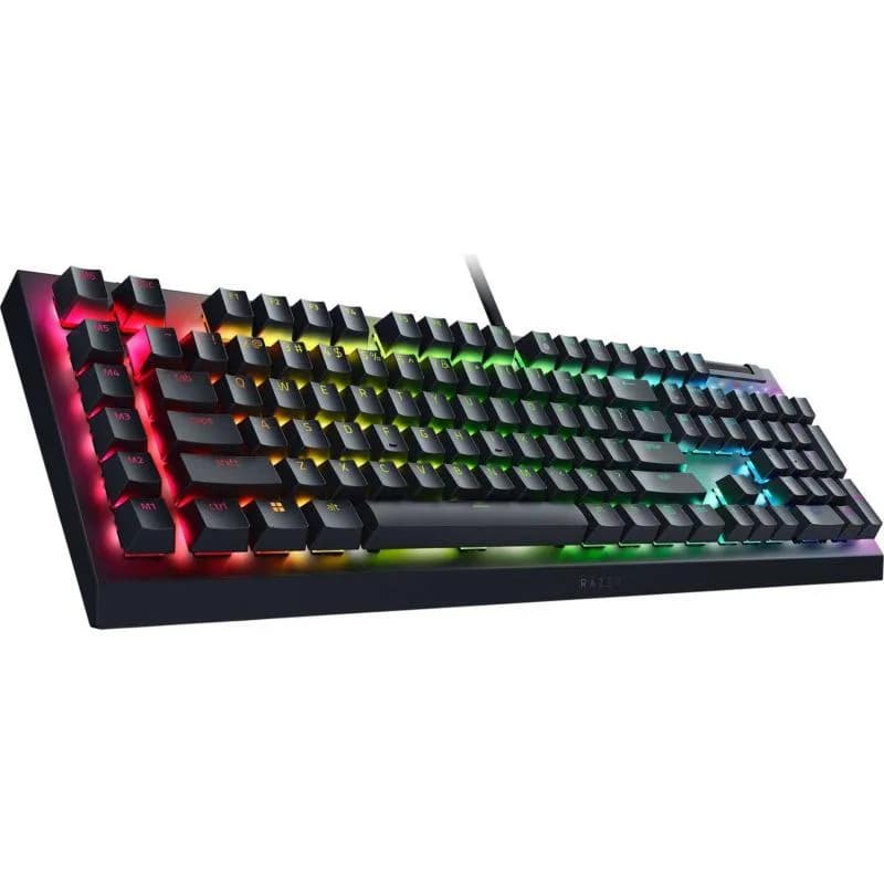 Tastatura Mecanica Gaming Razer BlackWidow V4 X, RGB, USB, negru — miniatură